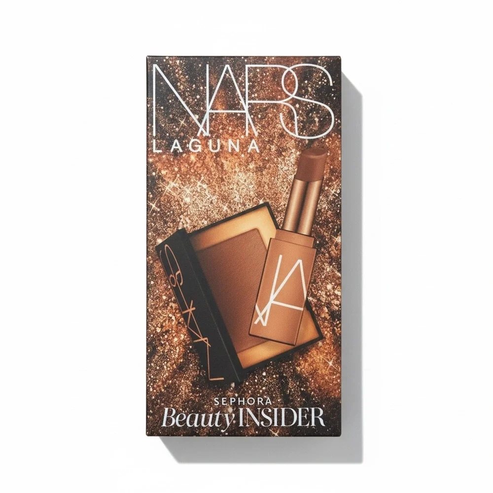 NARS Laguna Bronzing Powder and Afterglow Lip Balm Sephora Beauty Insider NIB - Picture 3 of 12